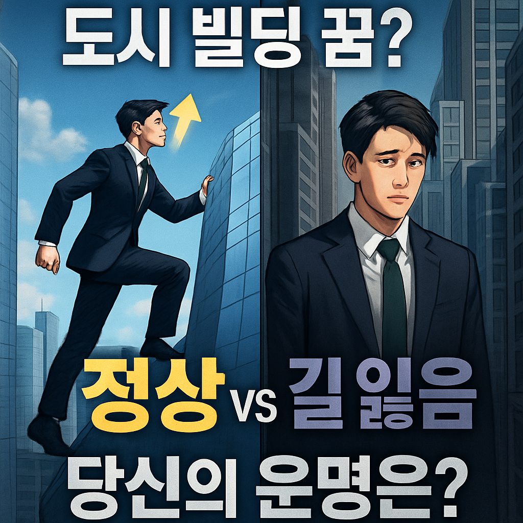 빌딩 꼭대기 오르는 꿈부터 길 잃는 꿈까지, 유형별 도시 빌딩 꿈 해몽 총정리!