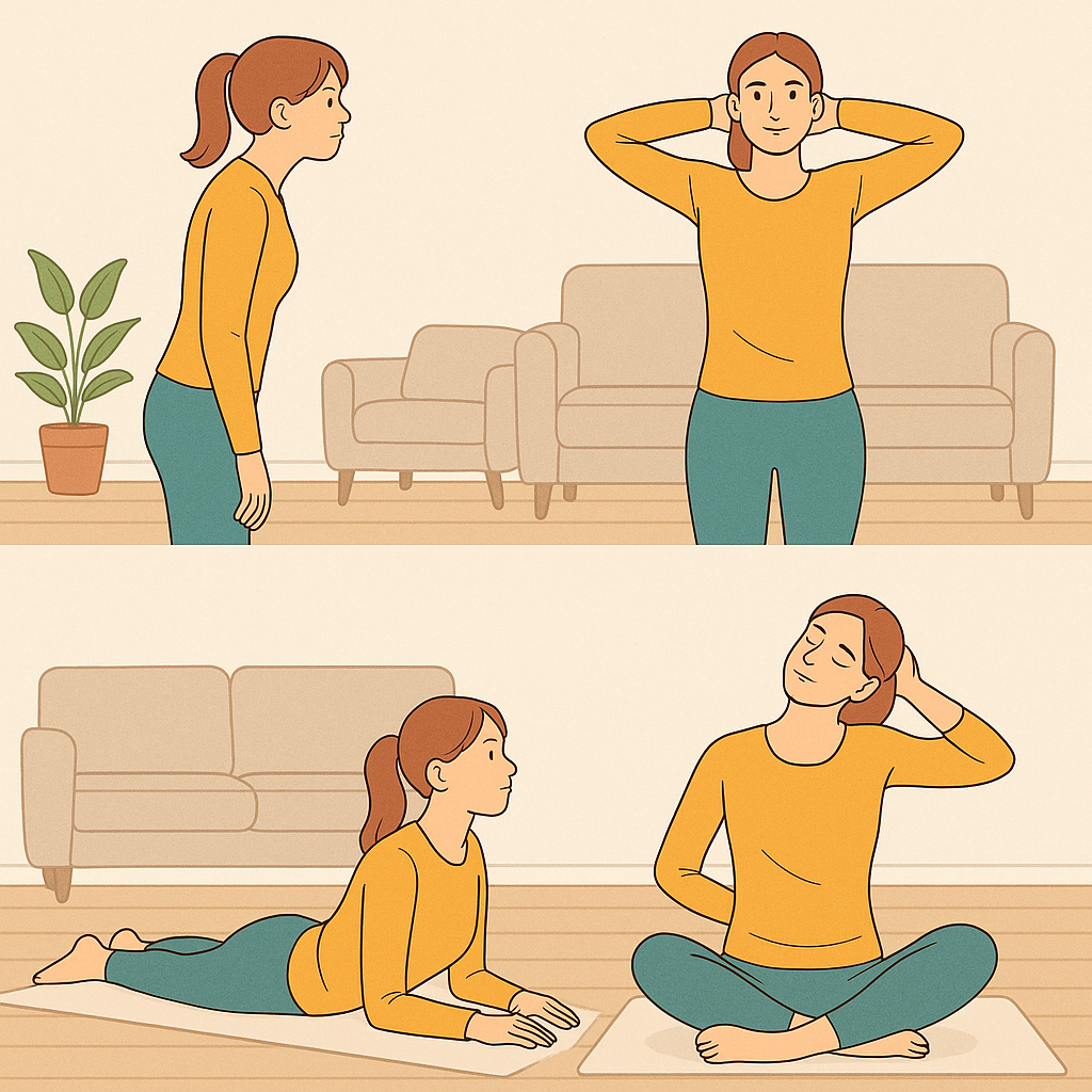 집에서 하는 체형 교정