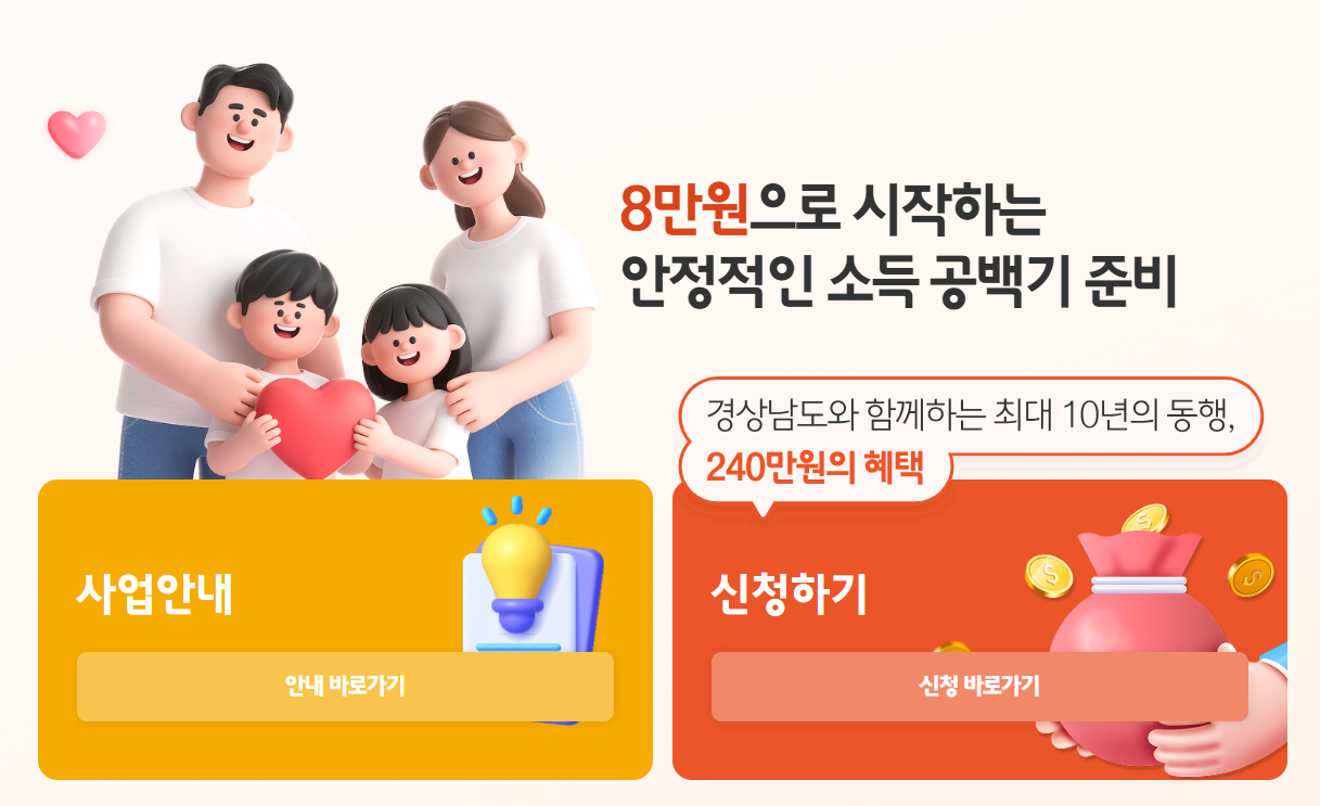 2026 경남도민연금 추가 모집: 1971~85년생 필독! 신청방법, 소득기준, 지원금 24만원 완벽 가이드