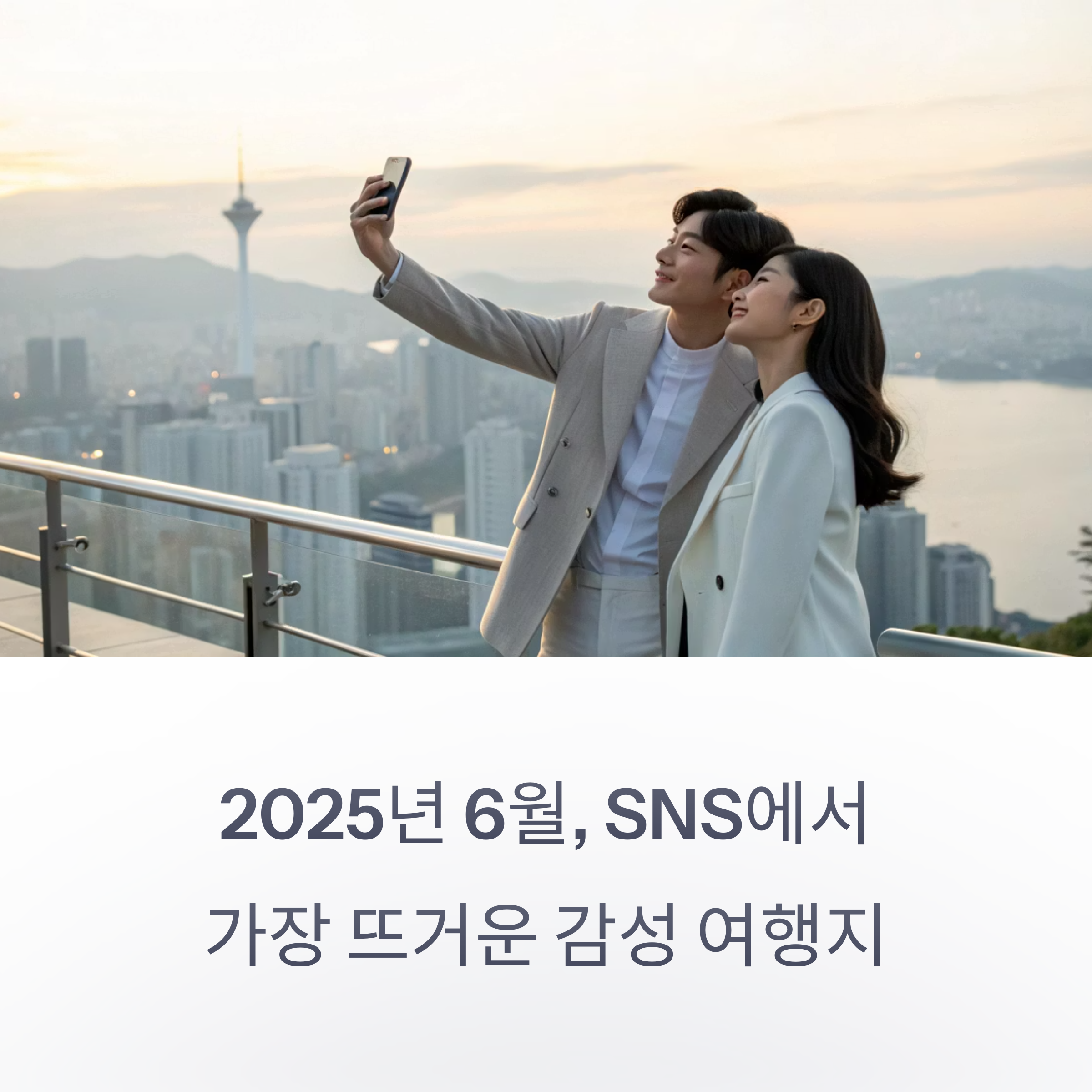 2025년 6월, SNS에서 가장 뜨거운 감성 여행지 TOP10