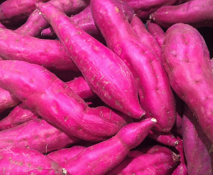 고구가가 상자에 가득있다