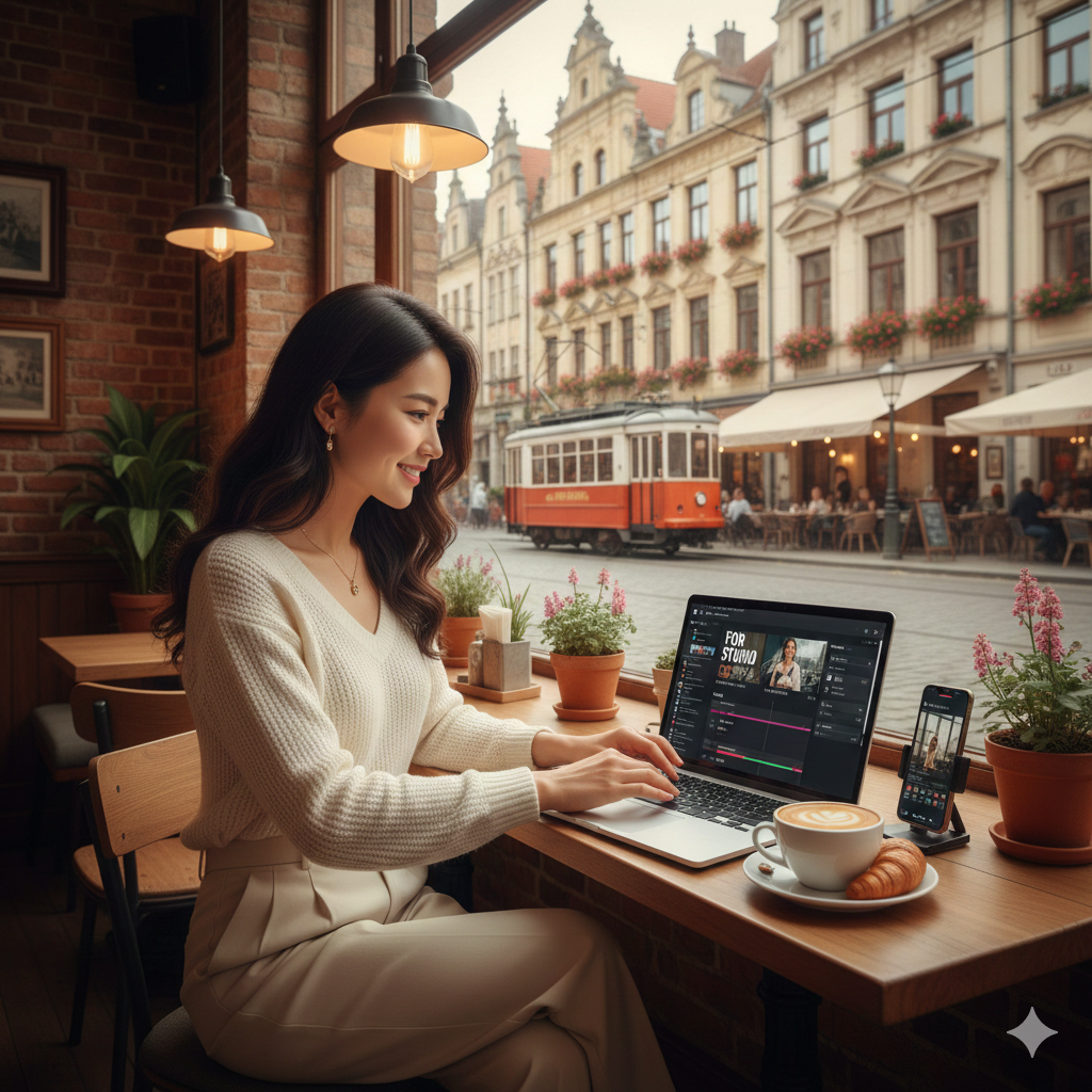 노마드 살기 틱톡 숏폼 크리에이터로 글로벌 조회수 수익 얻기