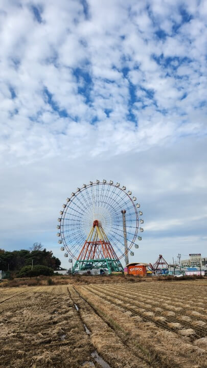삽교호놀이동산_논뷰