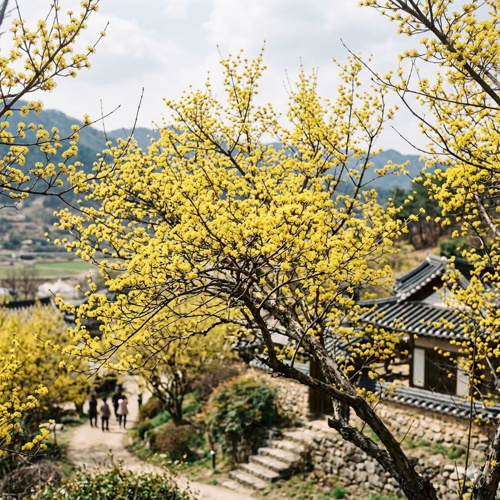 전국 산수유꽃 명소
