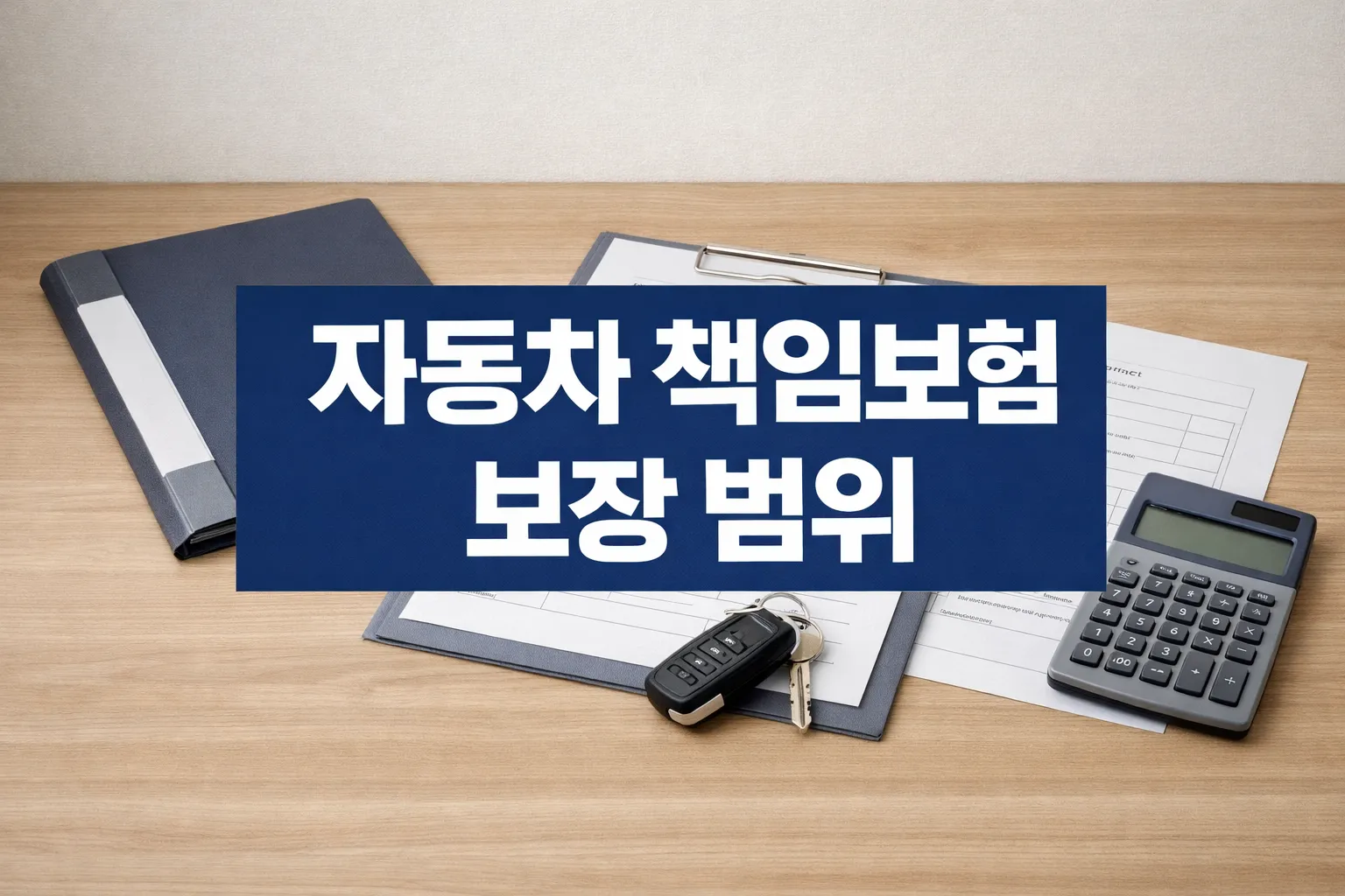 자동차 책임보험 보장 범위의 기본 구조와 어디까지 보장되고 어디서부터 부족해지는지 핵심만 빠르게 이해할 수 있는 대표 썸네일 이미지