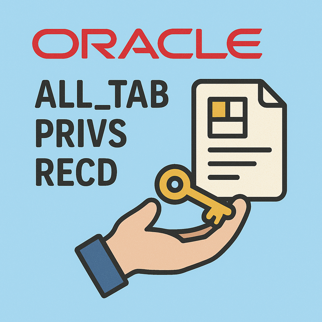 ALL_TAB_PRIVS_RECD 뷰 심층 분석과 실무 활용 전략