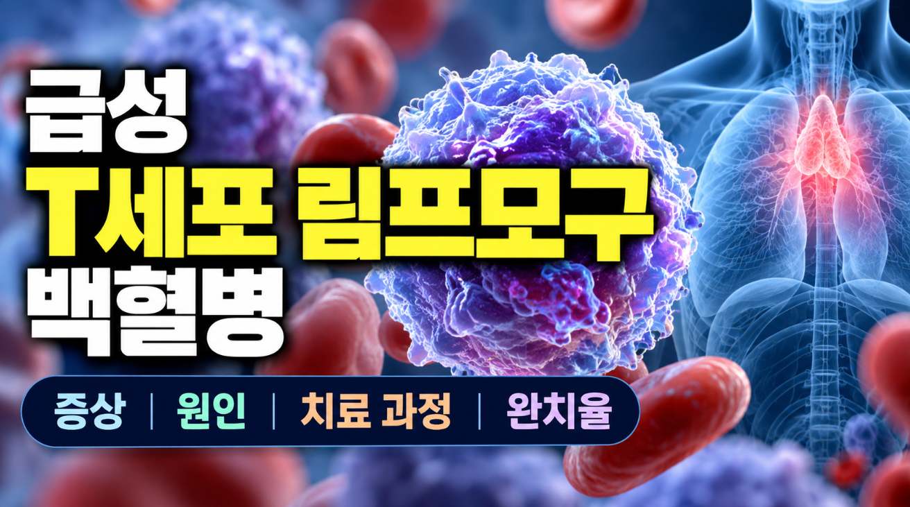 급성 T세포 림프모구 백혈병|증상·원인·치료 과정·완치율