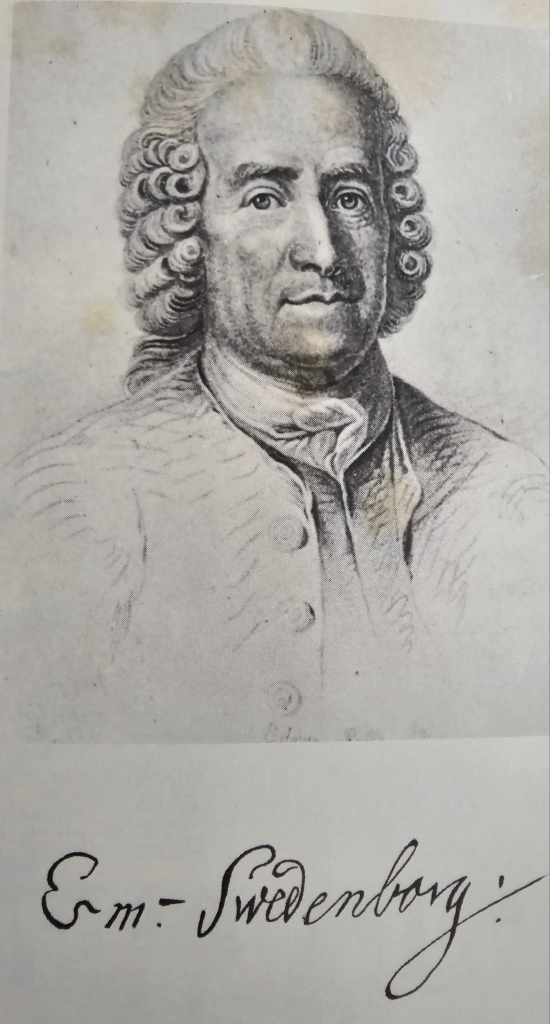 스웨덴 보르그 연필 초상화 이미지