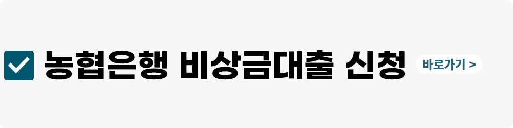농협은행 무직자 대출에 관련된 정보