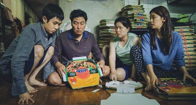 영화 기생충 관련 사진