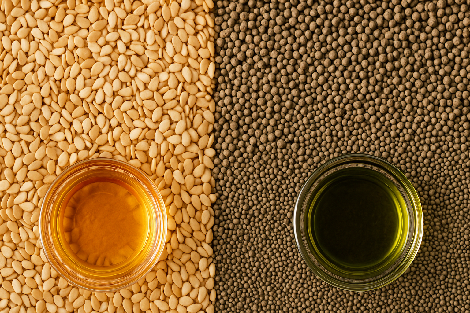 &quot;참기름과 들기름에 대하여&quot;에 대한 이미지입니다.