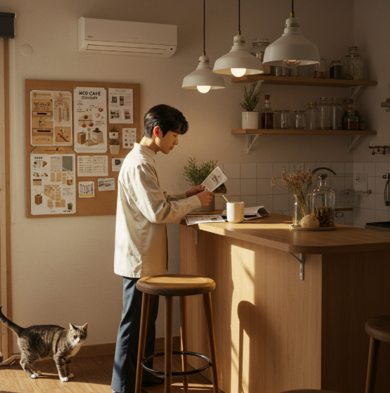 홈카페 콘셉트 잡기