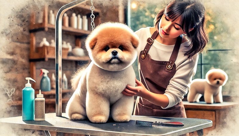 강아지미용에 대한 이미지