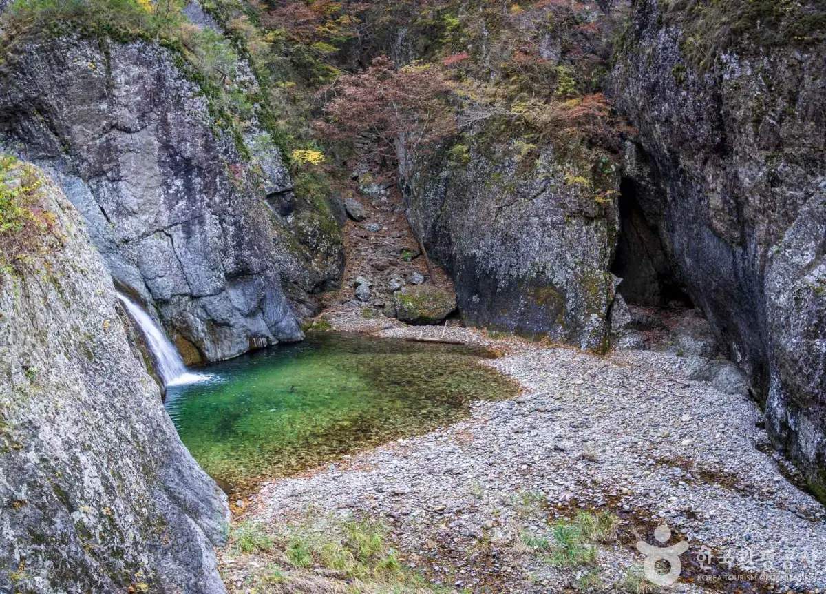 주왕산 제1폭포