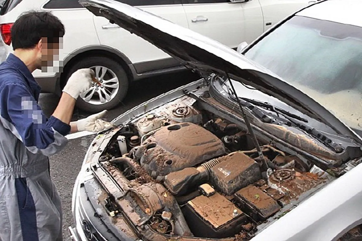 중고 침수차 구별법