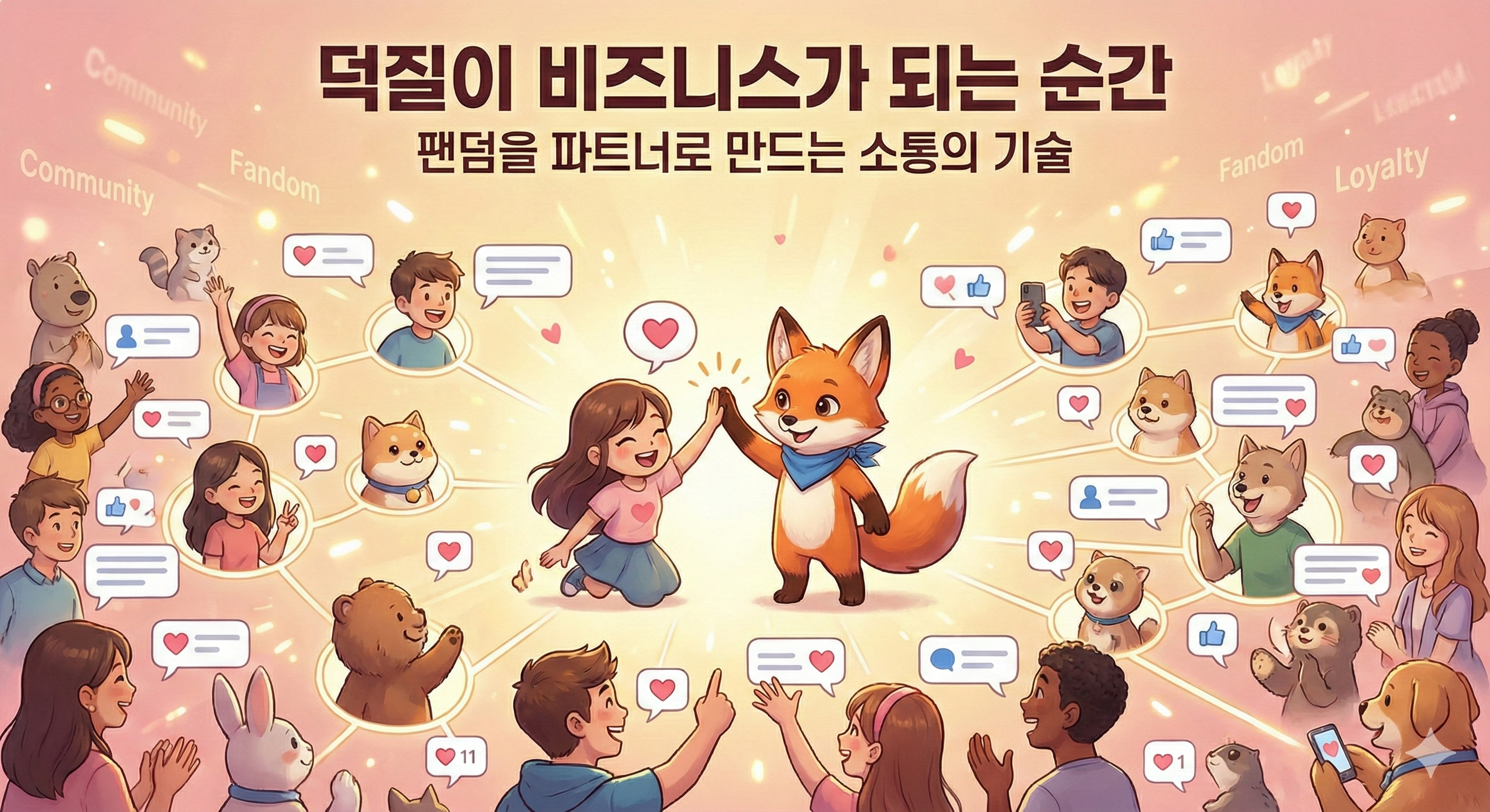 덕질이 비즈니스가 되는 순간: 팬덤을 '파트너'로 만드는 소통의 기술