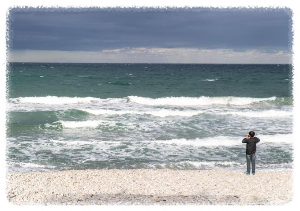 낙산해수욕장 바로 옆에 위치한 정암해수욕장