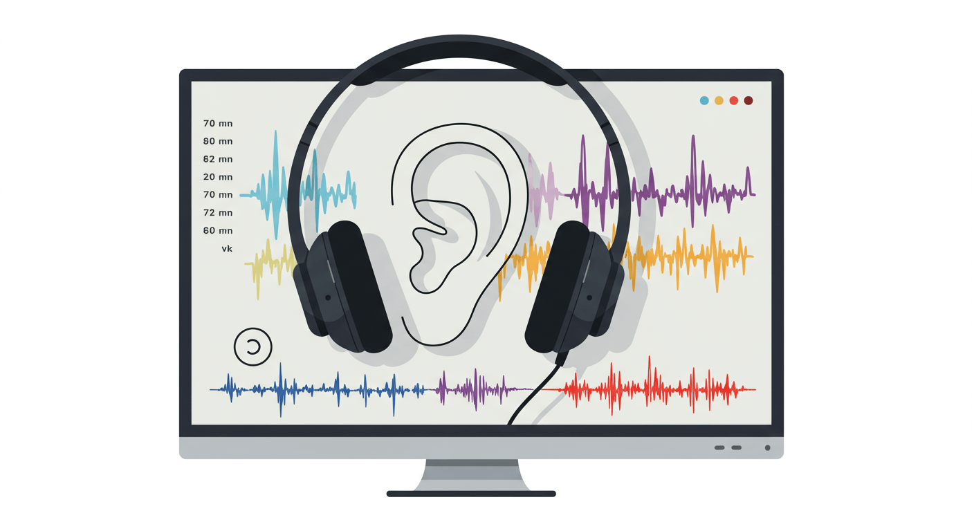 "정확한 진단을 위한 청력검사 절차와 비용"에 대한 이미지입니다.