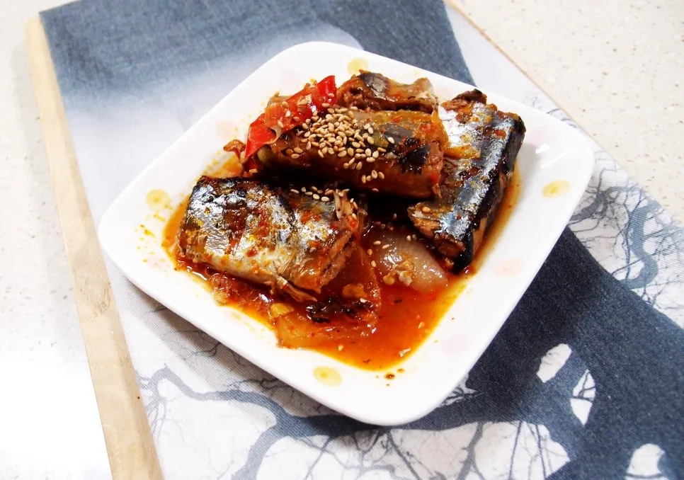 꽁치 통조림 무조림 김치찌개 맛있게 끓이는법_2