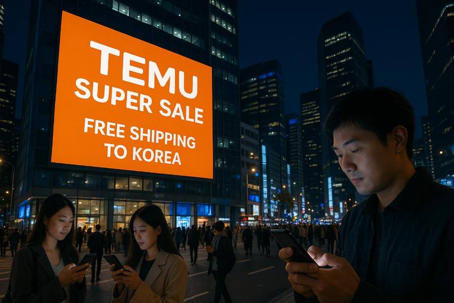 한국 시장을 공략하는 테무의 공격적 마케팅