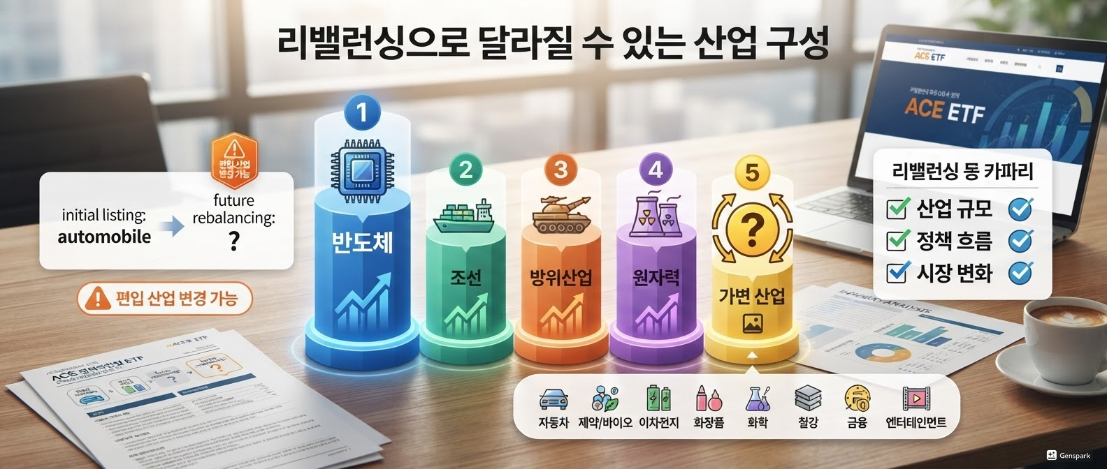 리밸런싱으로 달라질 수 있는 산업 구성