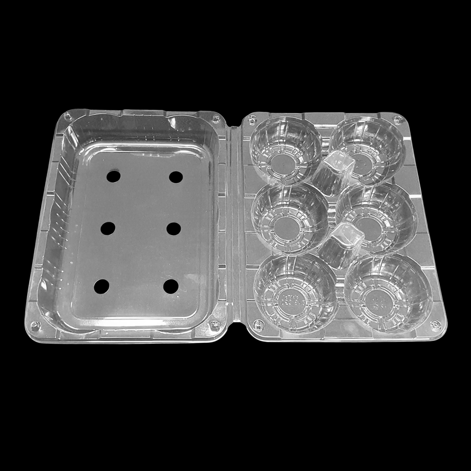 복숭아용기 clear peach container