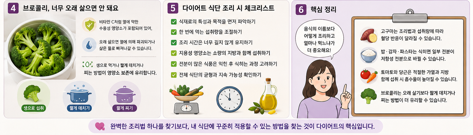 다이어트 식재료, 무엇을 먹느냐만큼 어떻게 먹느냐가 중요하다