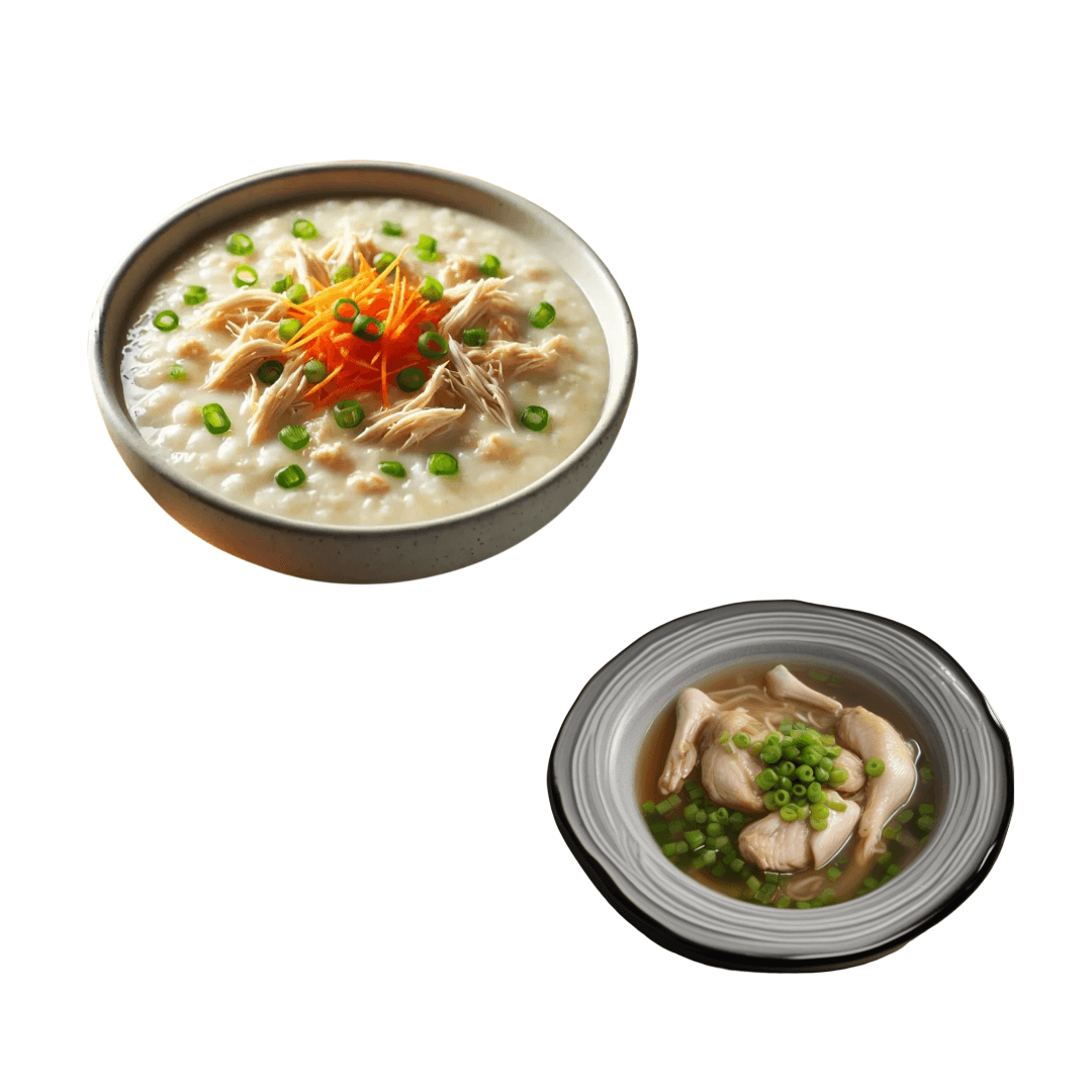 몸살감기 빨리낫는 방법_ 닭죽&amp;#44; 삼계탕