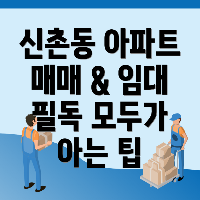 신촌동 아파트 매매
