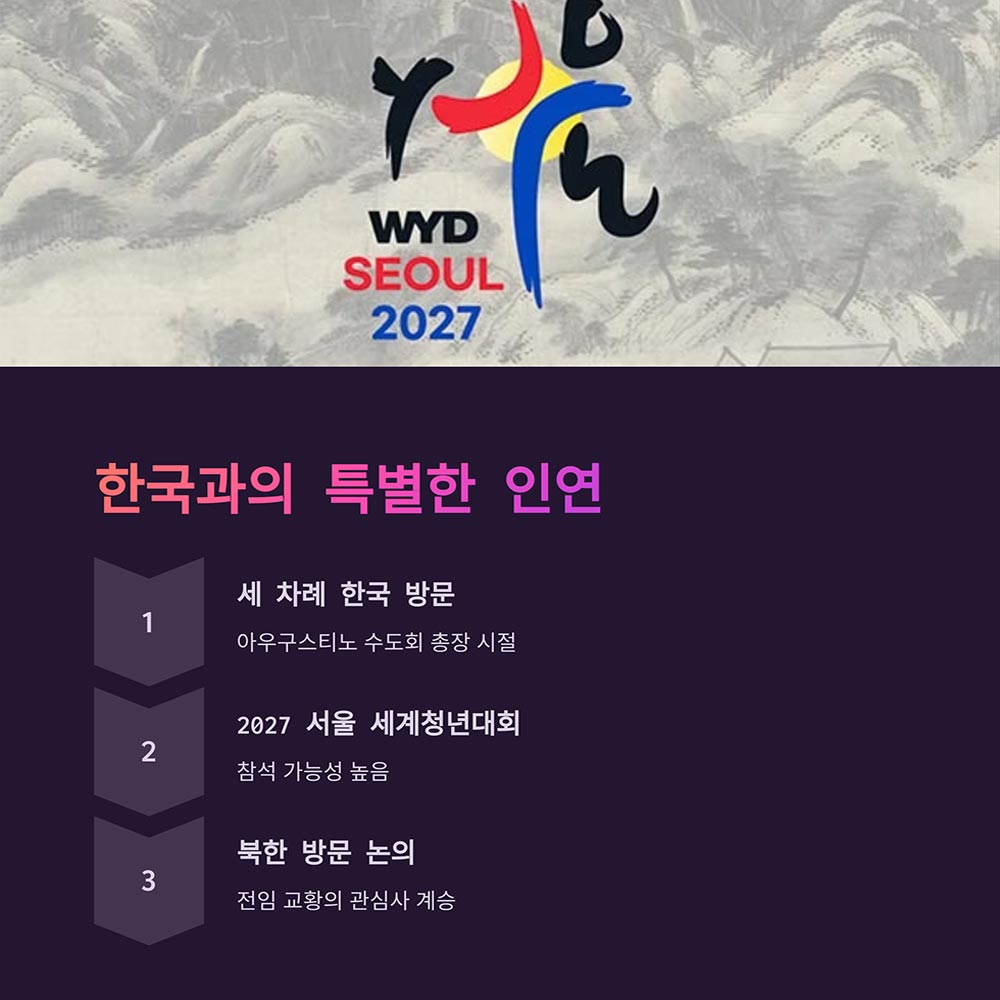 방한 가능성