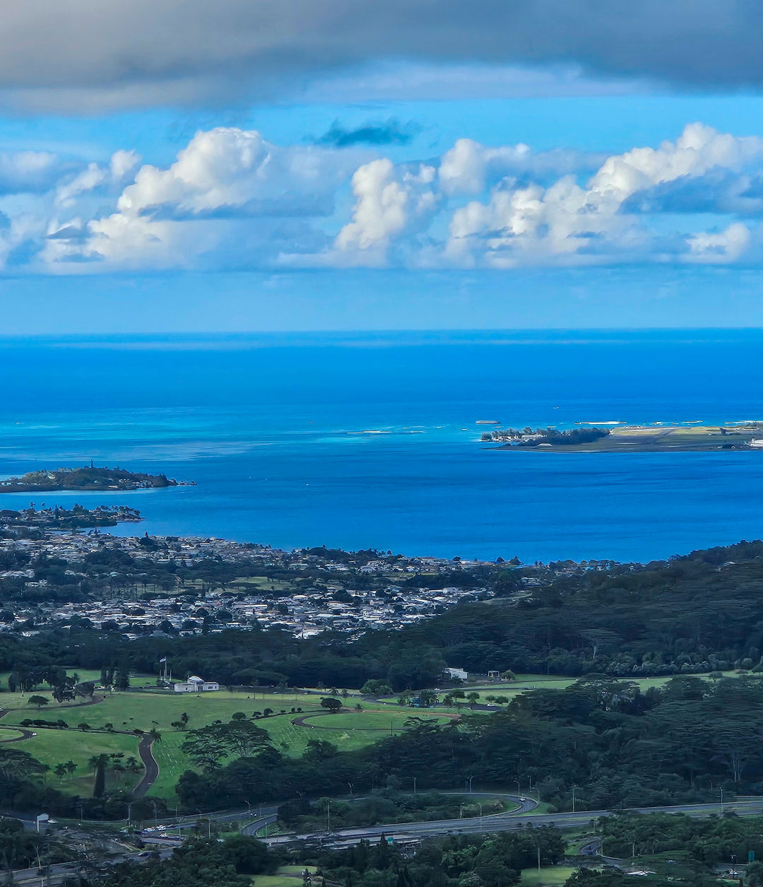 누우아누팔리 전망대 풍경