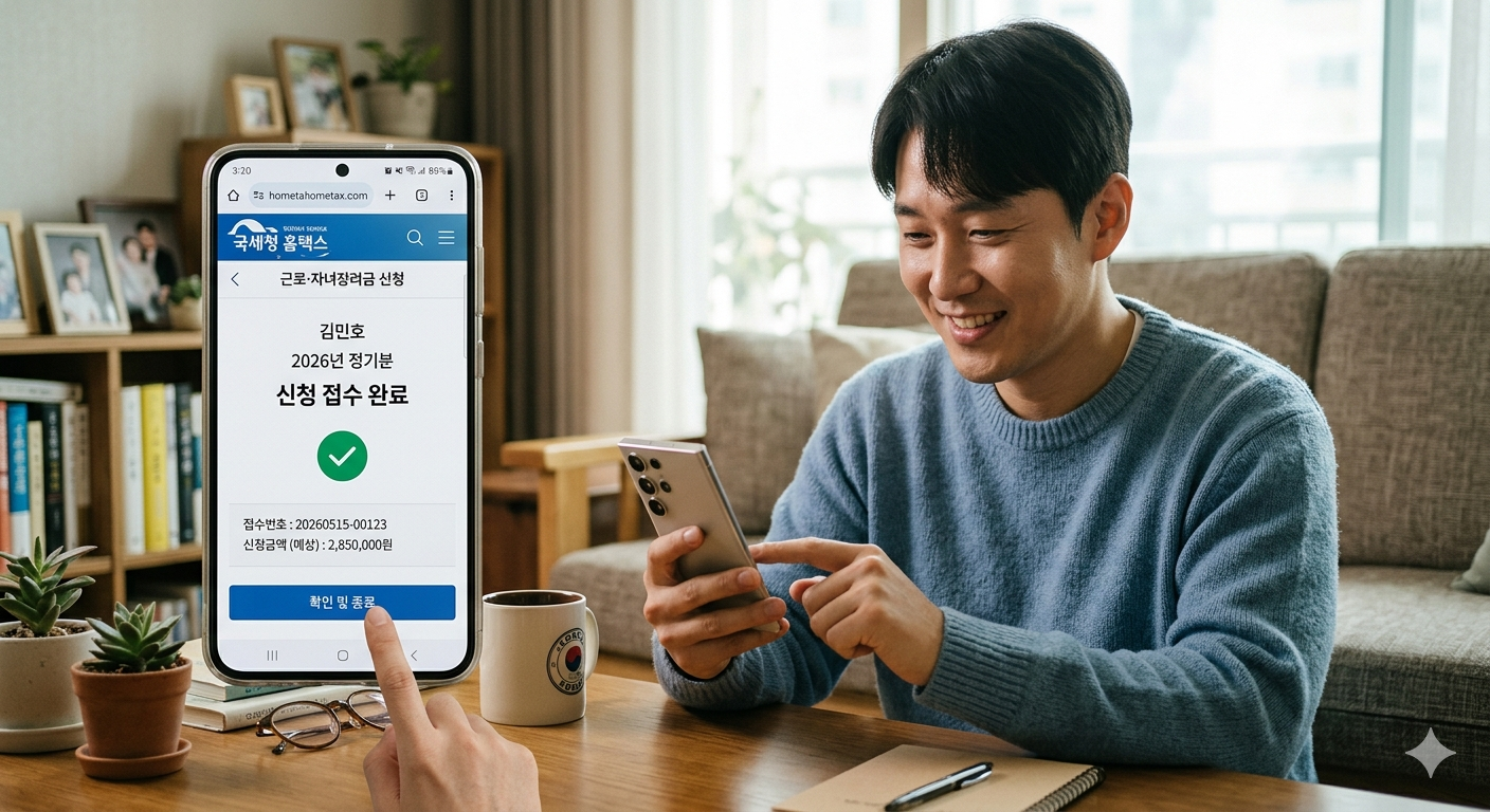 맞벌이 부부 주목! 근로&middot;자녀장려금 합산 최대 430만원 신청 시작 관련사진