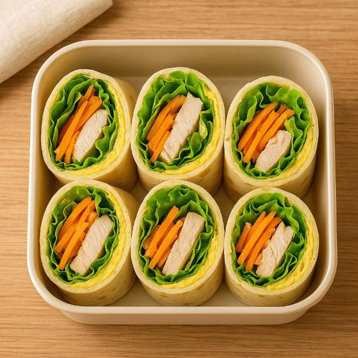 달걀말이또띠아도시락