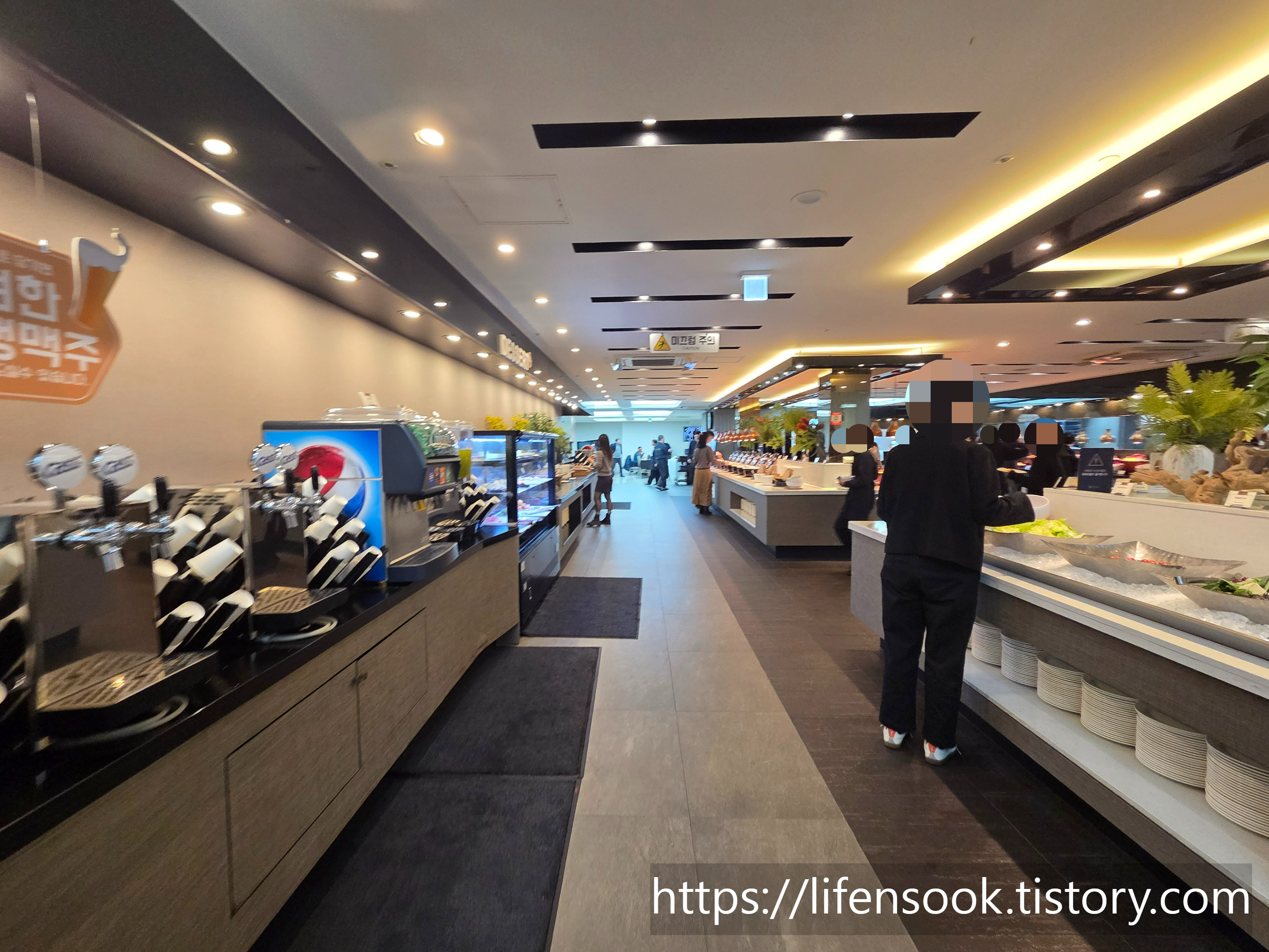 명동 라루체 올리비아 연회장 푸드라인 3