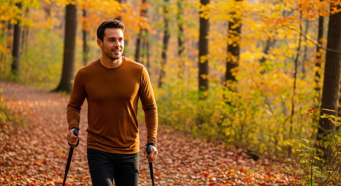 가을 등산복 티셔츠