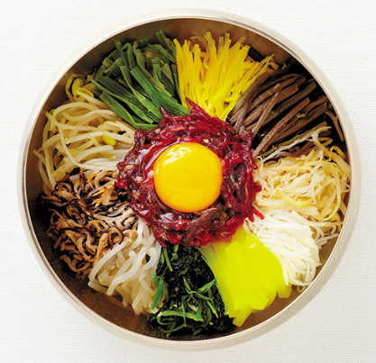 궁중 밥상에서의 색채 조화 관련 사진