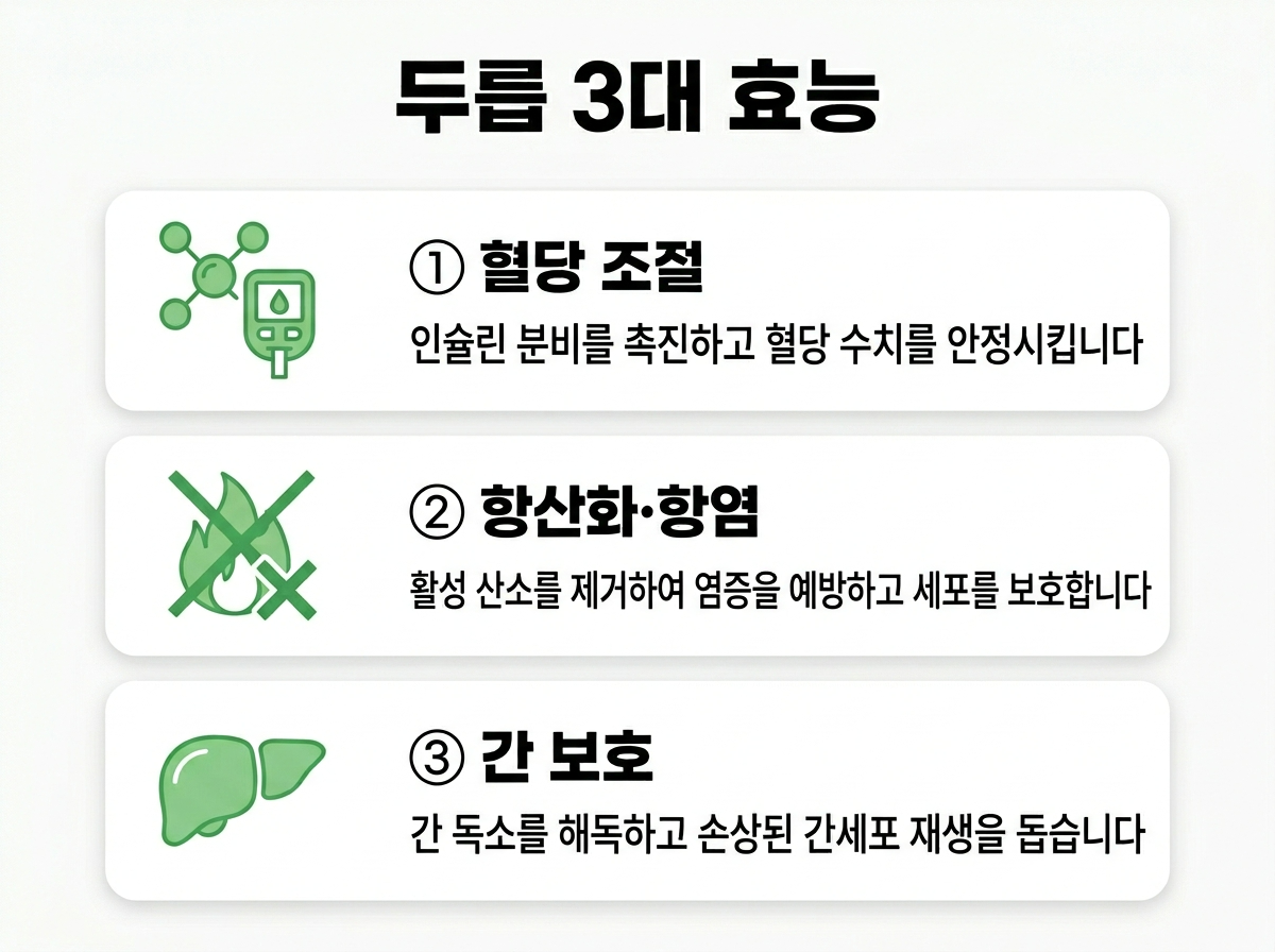 두릅 효능 혈당 사포닌 봄나물 건강