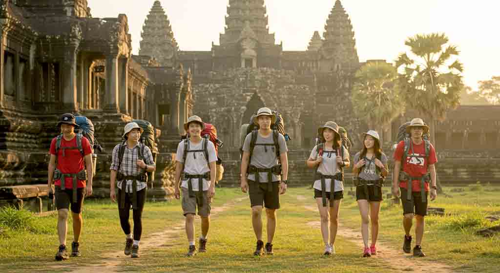 캄보디아 앙코르왓 배낭여행 사진