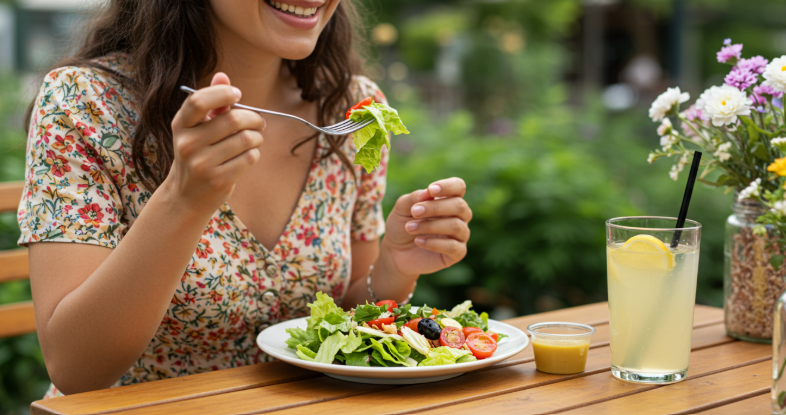 이국주 다이어트 : 아침 양상추 샐러드
