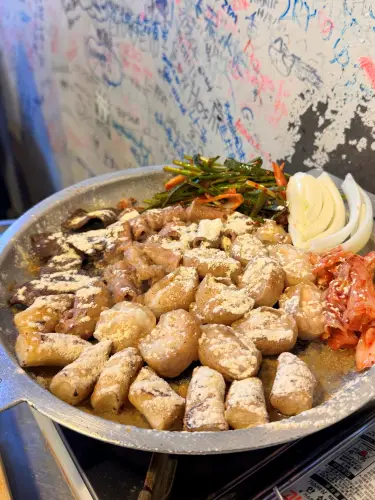 Assorted gopchang platter