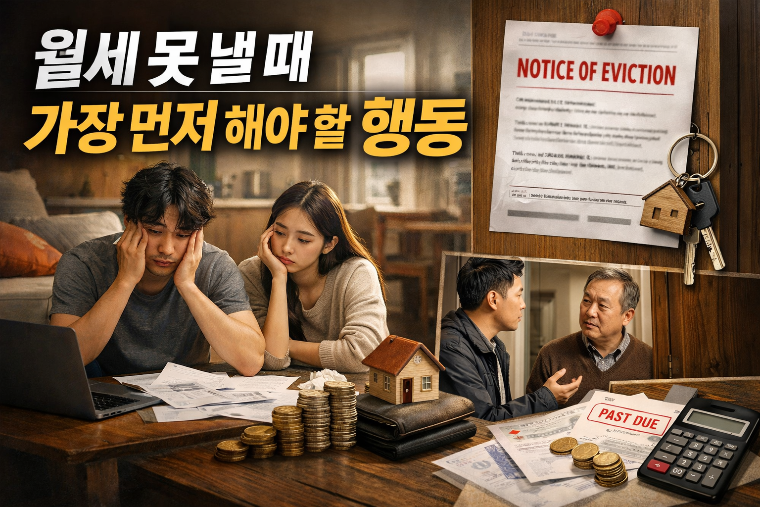 월세 못 낼 때 가장 먼저 해야 할 행동