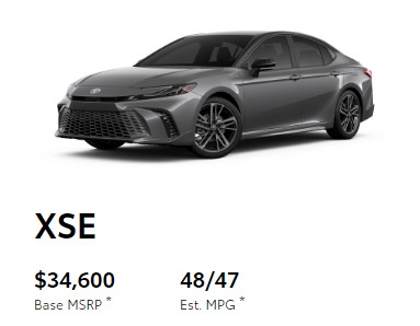 2025 토요타 캠리 하이브리드 리뷰 - 가격