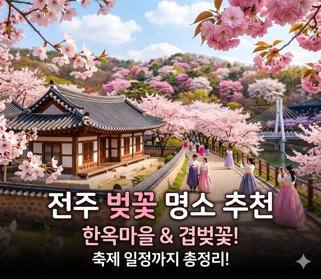 전주 벚꽃 명소