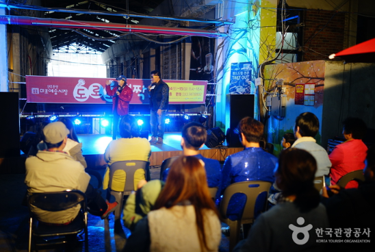 [6시 내고향] 원주 미로예술원주중앙시장&amp;#44; 보리밥집&amp;#44; 전&amp;#44; 디퓨저&amp;#44; 만두 택배주문 판매