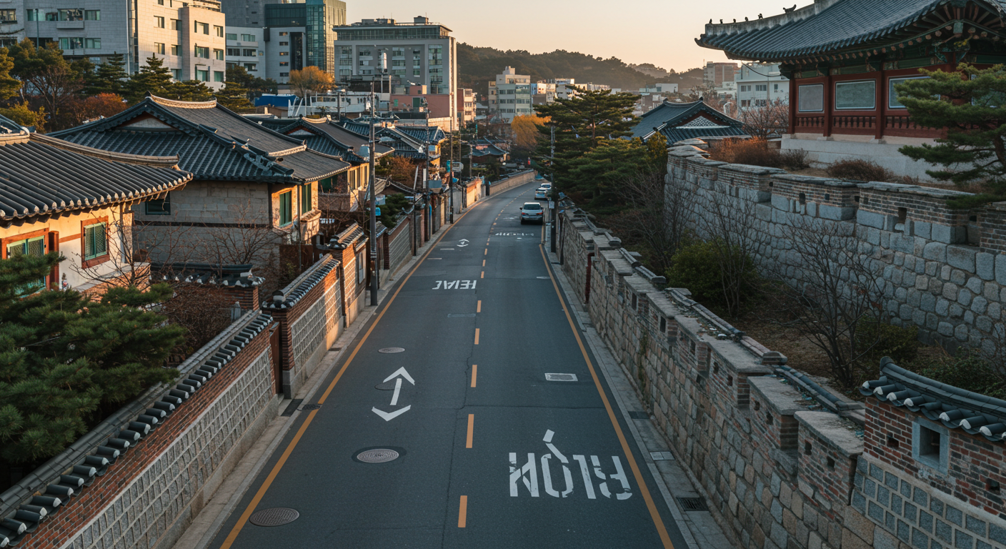 궁궐 옆의 고요한 주거 명당