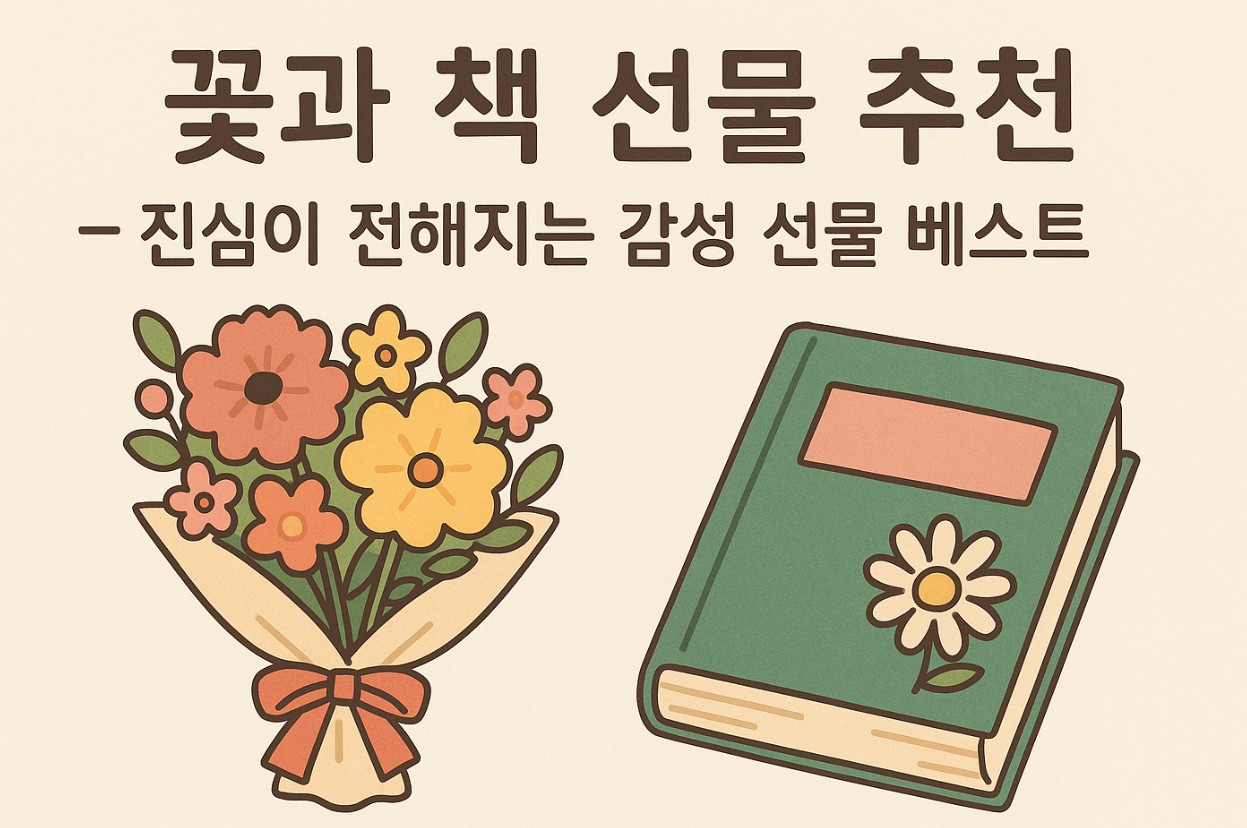 꽃과 책 선물 추천