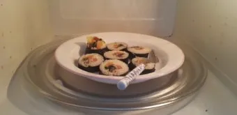 냉장고 굳은 김밥 전자레인지 데우기 꿀팁_7