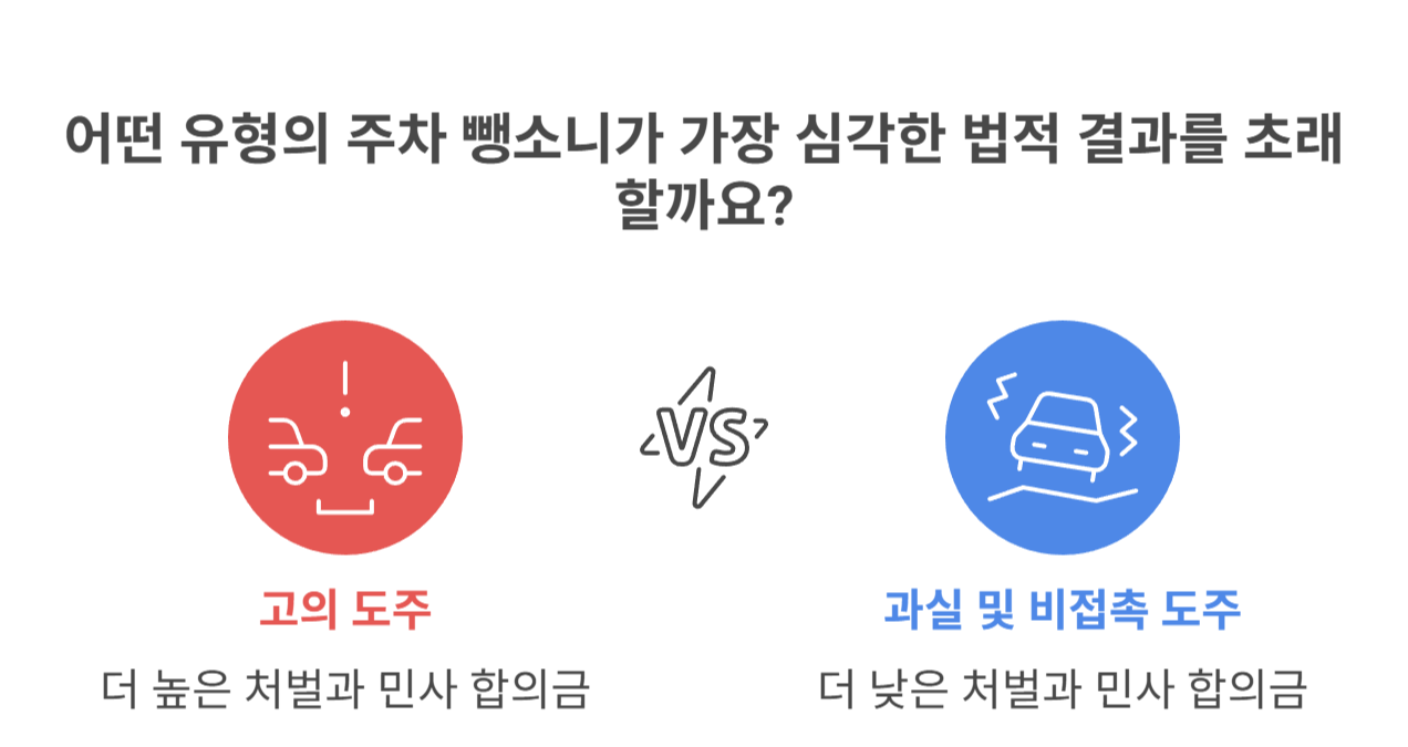 주차 뺑소니, 어떤 유형이 있을까?