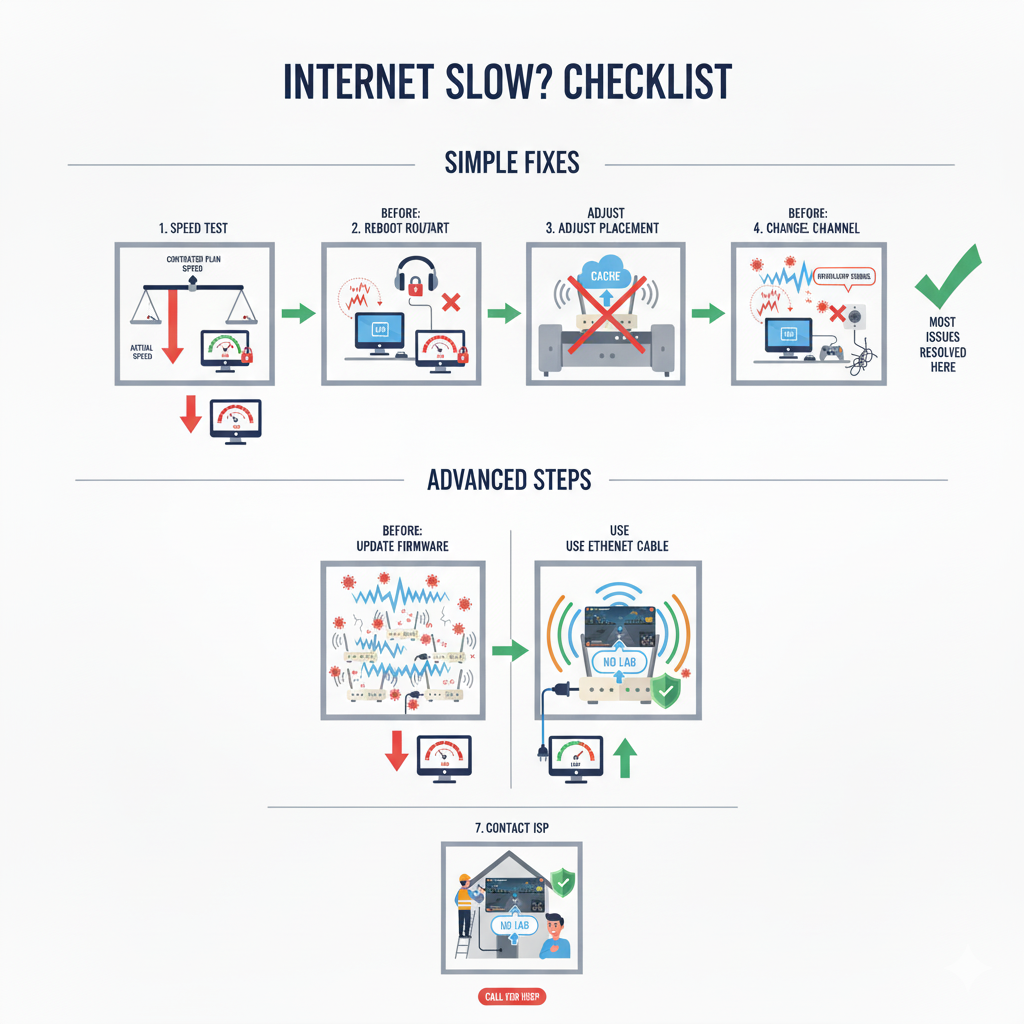 인터넷 속도 느릴 때 해결법
