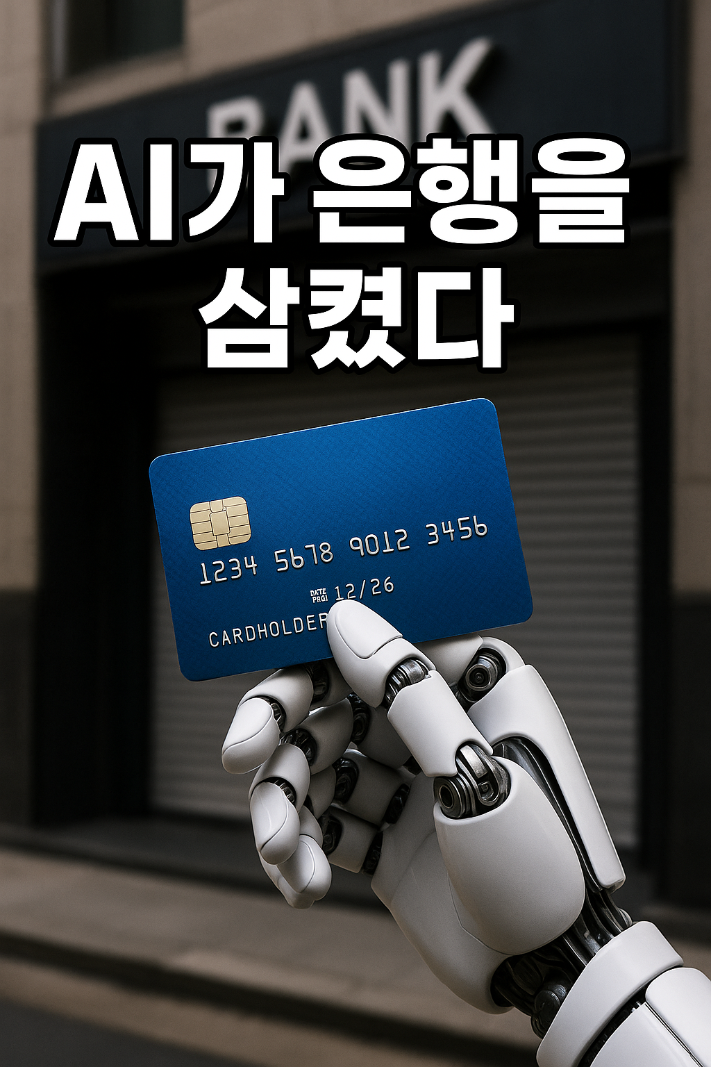 은행 문이 사라진다 2025